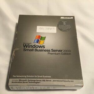 Microsoft Windows Small Business Server 2003 Premium Edition w/ Product Keys